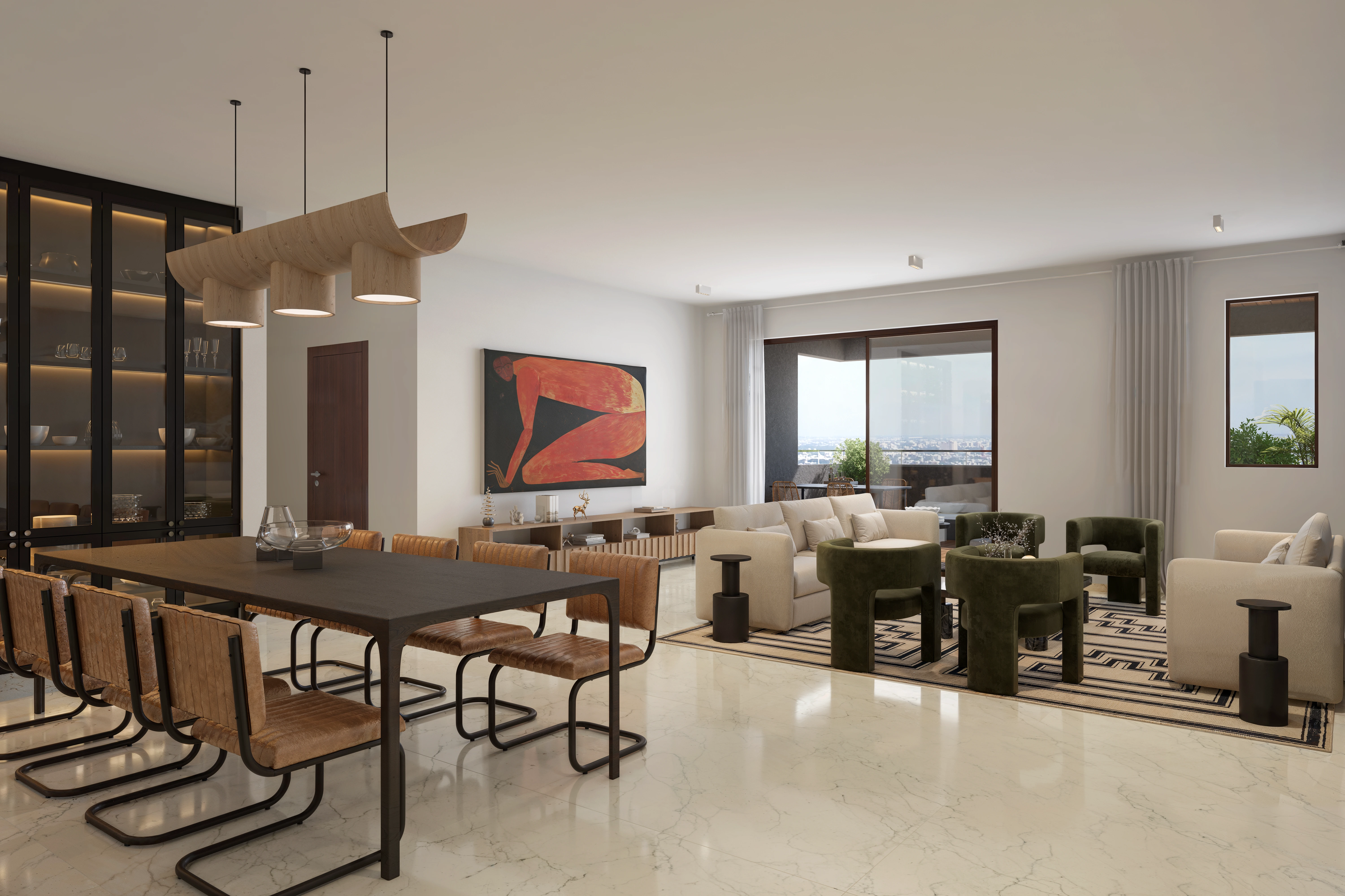 Living and Dining Final Render